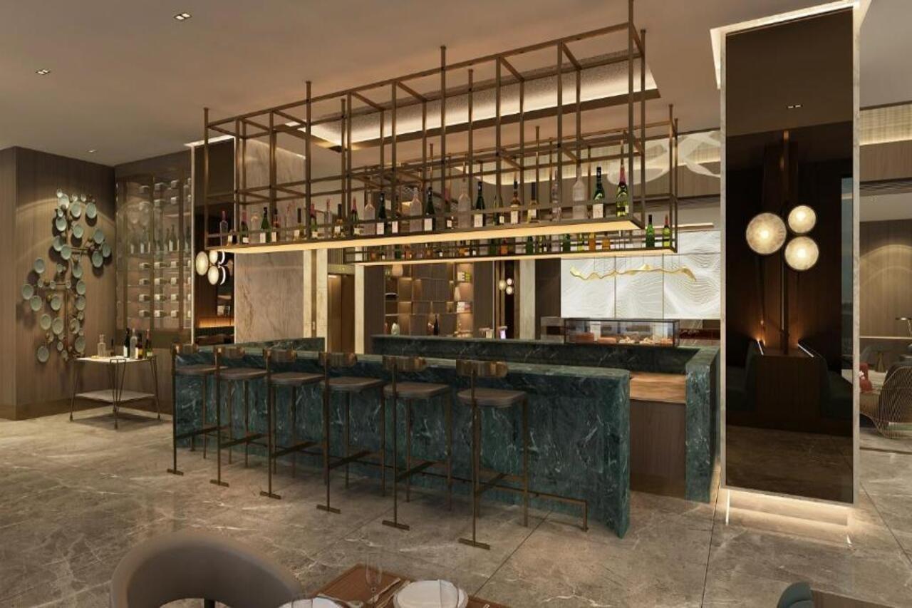 Izmir Marriott Hotel Esmirna Exterior foto The bar at the hotel